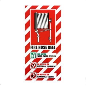 NZ Fire Hose Reel Sign